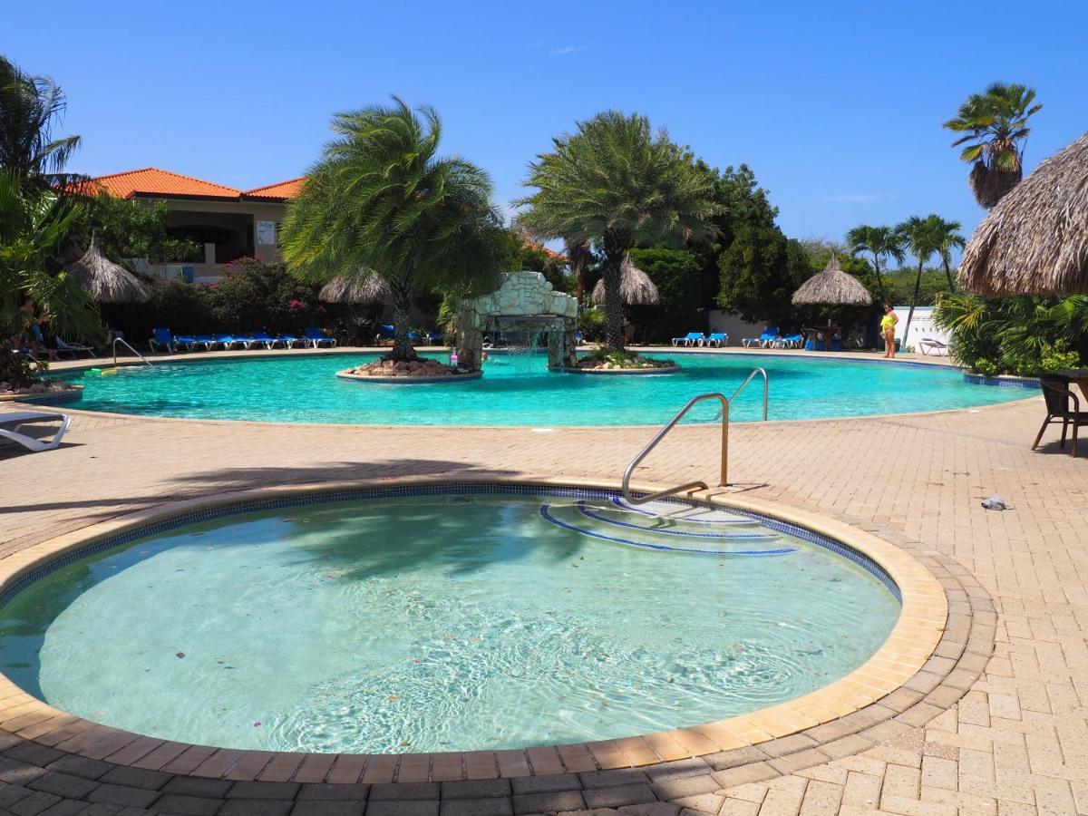 Kas Di Bami A-186 Op Seru Coral Resort - Ruim Appartement Met Groot Zwembad En Tropische Tuin 威廉斯塔德 外观 照片